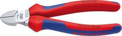 KNIPEX Pince coupante latérale avec poignées multi-composants chromé 125mm