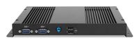 AOPEN DEX5750 Intel® Core™ i3 i3-1115G4 8 GB DDR4-SDRAM 128 GB SSD Windows 10 IoT Mini PC Zwart