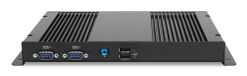 AOPEN DEX5750 Intel® Core™ i3 i3-1115G4 8 GB DDR4-SDRAM 128 GB SSD Windows 10 IoT Mini PC Zwart