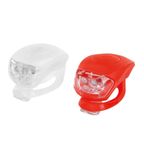 Lampa LED fietsverlichting set voor- en achterlicht met 2 lichtfuncties