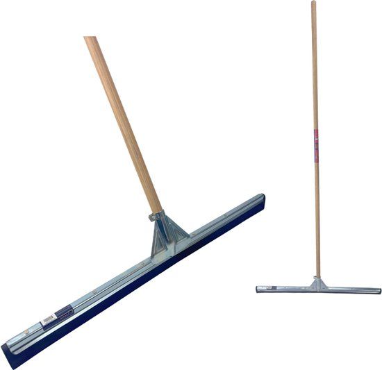 Synx Tools 75cm Vloertrekker met steel 150cm - Zwart