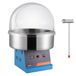 VEVOR Elektrische Suikerspinmachine 1000 W, Commerciële Suikerspinmachine met Blauw Deksel, Roestvrijstalen Kom, Suikerlepel, Perfect voor het Maken van Snoepjes voor Feesten en Verjaardagen
