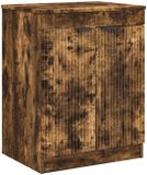 vidaXL Badkamerkast Gerookt eiken 54 x 41 x 70 cm Bewerkt hout
