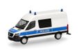 Herpa vrachtwagen model Mercedes-Benz Sprinter 18 Halbbus Hochdach "Politie Noordrijn-Westfalen/Brandonderzoekers", schaal 1:87