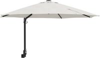 vidaXL Tuinparasol 248 x 248 x 148 cm Polyester en Staal Zand