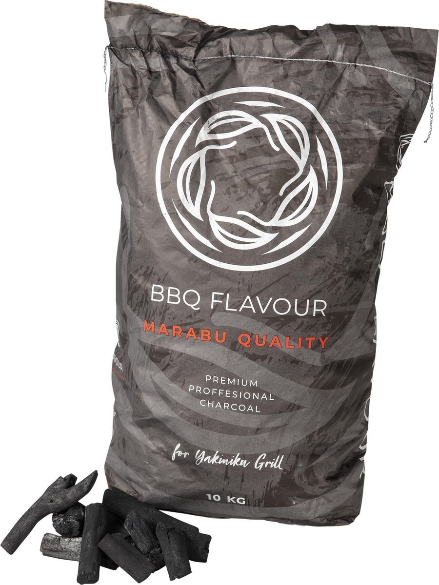 BBQ Flavour houtskool marabu 10 kg