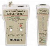 VOLTCRAFT CT-1 CT-1 Kabeltester Geschikt voor: RJ-45, BNC