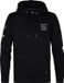 Petrol Industries Heren Artwork Hoodie Hubbard Zwart Maat M