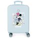Disney Minnie Happy harde koffer voor kinderen, combinatieslot aan de zijkant, 4 wielen, handbagage van ABS