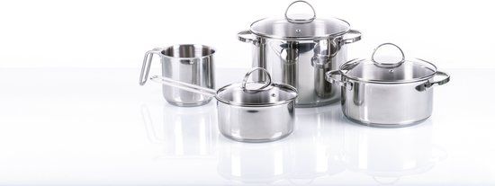 Moneta Allegro Pannenset - 7-delig - Roestvrij Staal