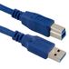 Esperanza EB149 câble USB USB 3.2 Gen 1 (3.1 Gen 1) 1 m USB A vers USB B 5 Gbit/s Bleu