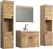 trendteam Haven badkamermeubelset eiken 142 x 133 x 40 cm