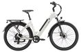 C5 Vélo électrique de ville - Moteur 250W - Batterie 48V 13,5Ah - Autonomie 90-100 km - Moteur arrière 70Nm - Cadre à enjambement bas - Freins à disque hydrauliques - Blanc