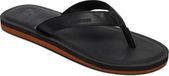 Quiksilver Molokai Nubuck II Homme Claquettes - Solid Black - Taille 45