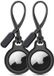 Tech-Protect Rough Chain 2-Pack Apple Airtag Noir
