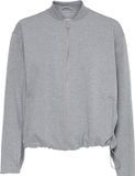 ICHI - IHKATE NEO JA - Dames - Buitenjassen - L - Polyester/Viscose/Elastaan - Lichtgrijs Melange