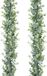 DearHouse Couronne d'eucalyptus artificielle, 2 paquets de lianes artificielles, feuilles d'eucalyptus suspendues, couronne verte pour toile de fond de mariage, arche, décoration murale, résistante aux UV, intérieur et extérieur