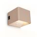 B.K.Licht BRILONER Borra LED Wandlamp oplaadbaar beige