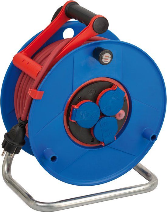 Brennenstuhl Garant Bretec IP44 Kabelhaspel - 40m - Rood