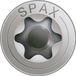 ABC-Spax SPAX RVS Schroef 4x30mm - 200 stuks - Torx T20 - Verzonken Kop - 1197000400303