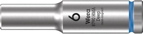 Wera 05004503001 Hand- en Machinedop - 1/4" - 6 x 9,2 x 50mm - 8790 HMA Deep