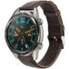 Strap-it Huawei Bracelet cuir Huawei Watch GT 2 (marron foncé)