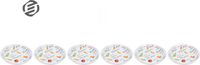OEM Equivera Spaghettiborden - Diepe Borden - Wit - Porselein - 6 Stuks