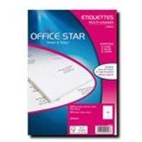 5-star Office OS43423, Wit, 105 x 35 mm