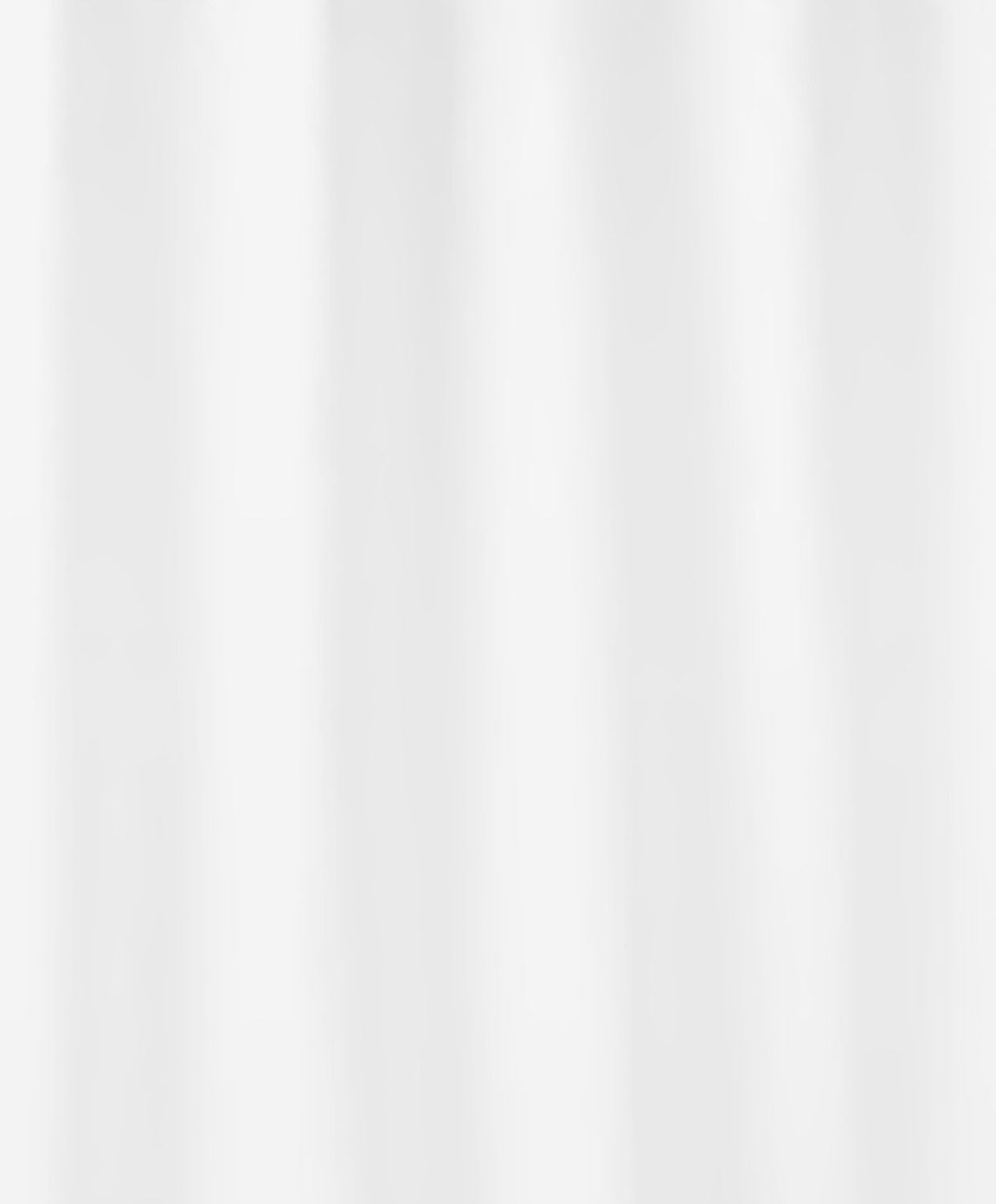 KLEINE WOLKE 4945100352 Douchegordijn - wit - pvc