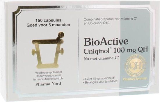 Pharma Nord BioActive Uniqinol Q10 100mg Capsules 150st