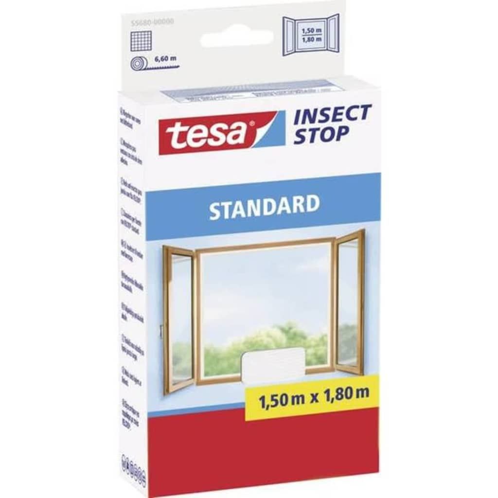tesa - 55680 - Raamhor - 180x150 cm - Wit