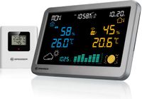Bresser MeteoTemp TBH Weerstation - Antraciet