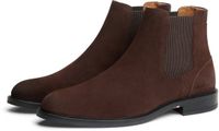 Tommy Hilfiger suède chelsea boots - bruin