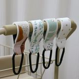 BeltAvenue Holding B.V. 4 pièces Crochets pour poussette pour sacs suspendus, clips universels pour landau, crochet pour poussette, crochet pour maman pour poussette, sac à langer, sac à provisions, portefeuille, sac à dos