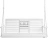 Vevor Hollywood Schommel Houten Zitbank voor de Schommel 1523x710x600mm Wit
