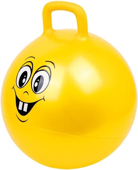 Small Foot Skippybal Smiley Geel 40 cm