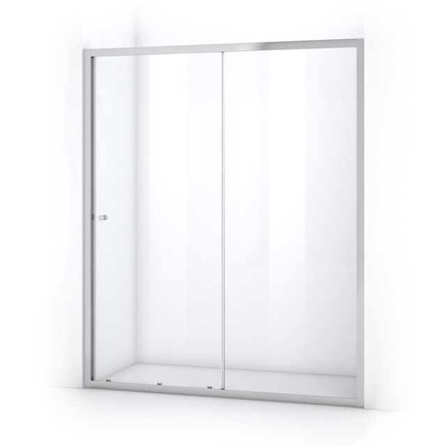 Maxaro Douchewand met Schuifdeur Ruby Allure 180cm Chroom