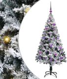 vidaXL Kunstkerstboom met 150 LED Wit 150 cm