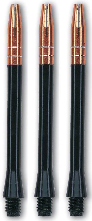 Unicorn Shafts Checkout 50,5 Mm 1,12 Gram Zwart/brons 3 Stuks