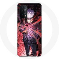 Maniacase Hoesje voor Oppo A74 Satoru Gojo Jujutsu Kaisen Manga kunst