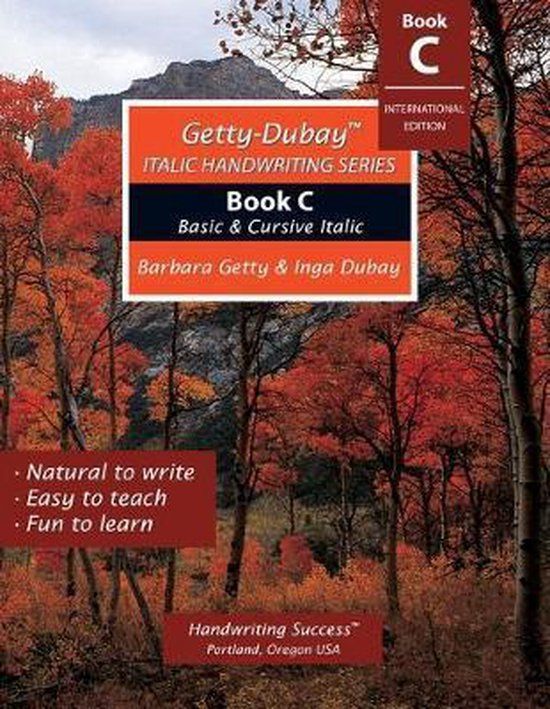 Getty-Dubay Italic Handwriting Series Book C - Paperback - International ed.