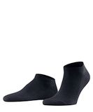 FALKE Heren Korte sokken Family M Sn katoen kort eenkleurig 1 paar, Blauw Dark Navy 6375, 43-46