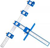 Merkloos / Sans marque Wan GmbH Boorgeleider - Boorhulp - Boorhulpstuk - Blauw