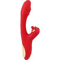Rabbit Vibrator 'Triplegasm', 25 cm