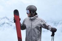 Uvex Monte LT MIPS Skihelm - Unisex - Zwart