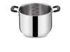 Lagostina Praktische kookpan met 2 handgrepen voor inductie, grijs, 22 cm, staal 18/10