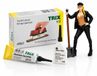 Merkloos Elzusha - Kit d'entretien pour modèles de trains, comprenant une brosse de nettoyage et de l'huile
