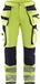 Blåkläder High Vis werkbroek met 4-weg stretch 1997-1642 - High Vis Geel/Marineblauw - C154