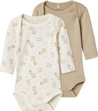 NAME IT NBNBODY 3P LS JET STREAM GIRAFFE NOOS Unisex Body - Jet Stream