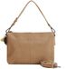 FREDsBRUDER Leren Schoudertas Take A Smile Crossbag Milk Coffee Lichtbruin